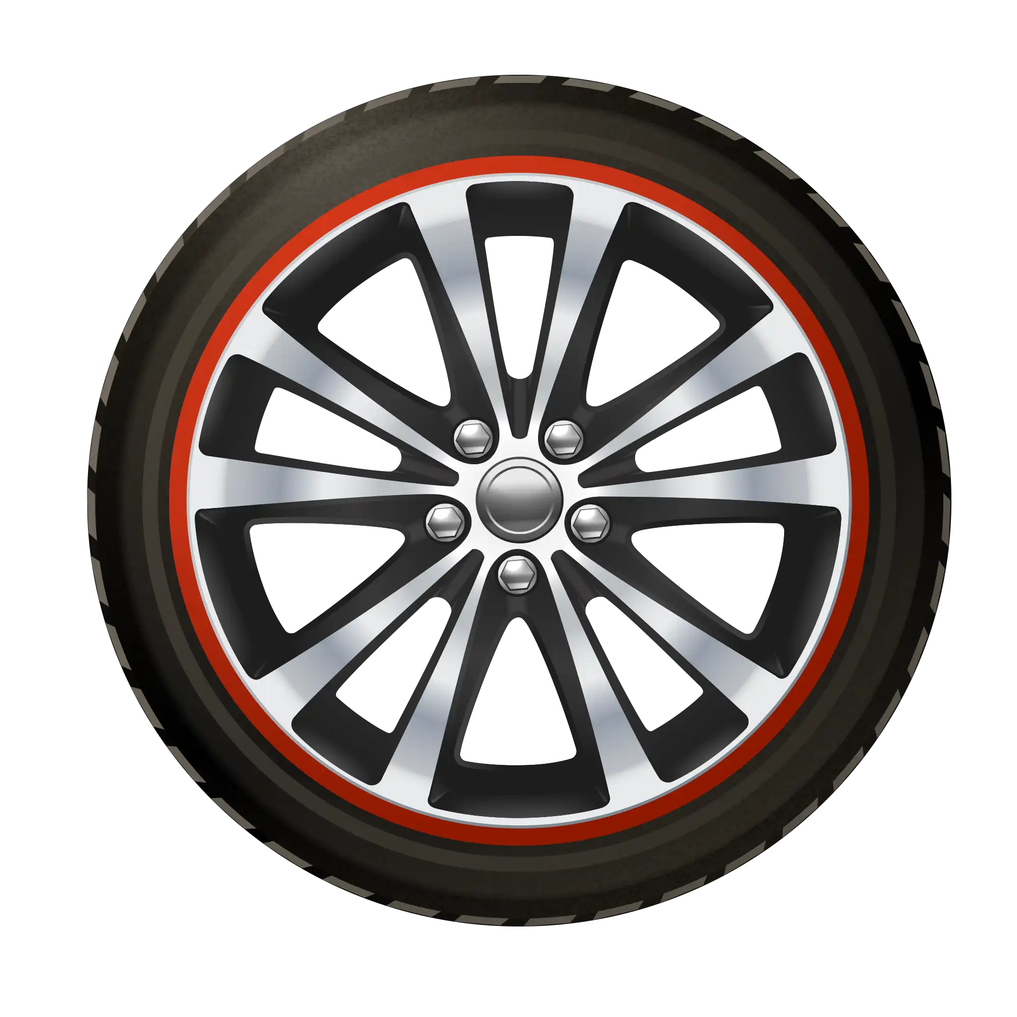 Rotating Car Tire